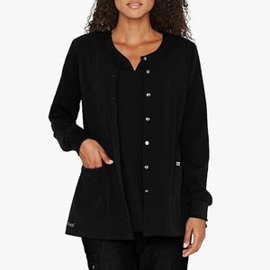 Black Scrub Jacket